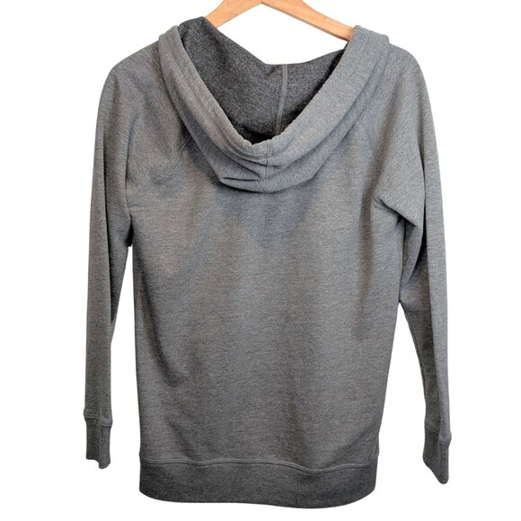 Victoria's Secret Womens Size XS Gray Sweater Zip up Hoodie Love Graphic cozy - Picture 3 of 10